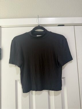 Babaton Black Tee Size Medium